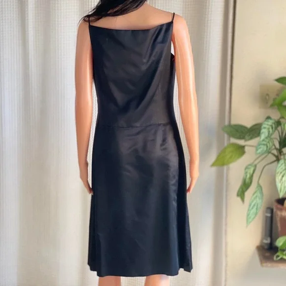 tahari black dresses TAHARI ASL Women's Mock Neck Cut Out Pleated Mini Dress  Letay Store